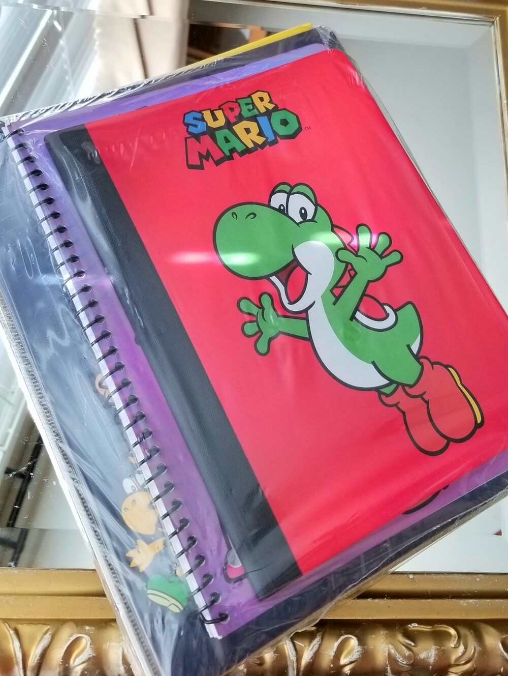 ❗Super Mario Bros Binder Folder &  Notebook School Set❗